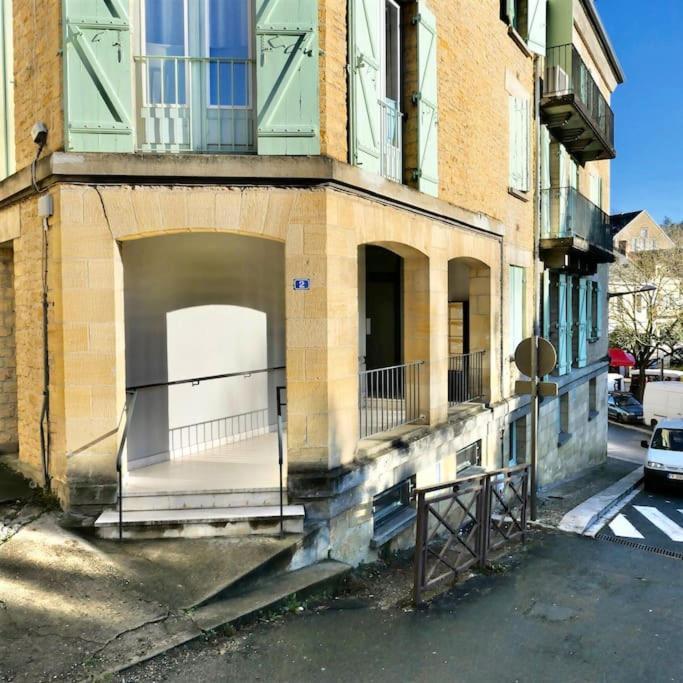 Appartement Sarlat Family 6P Centre Historique Clim Garage Extérieur photo